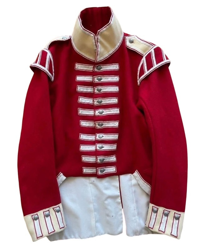 American War 1812 Red Frock Coat