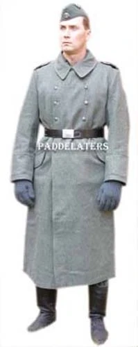 Reproduction German WWII Fieldgray M40 Overcoat/Greatcoat