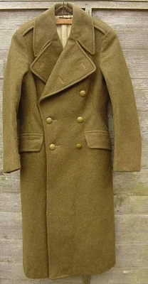 World War two (ww2,wwii) British army 1941 ATS Greatcoat ( Auxiliary Territorial Service uniform) SD (Service Dress) Greatcoat :