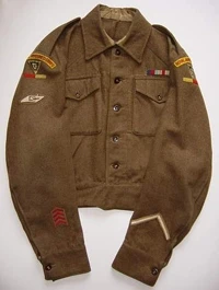 World War two ( ww2,wwii) British (Auxiliary Territorial Service) ATS BDU (Battle Dress Uniform) Jacket and Trouser